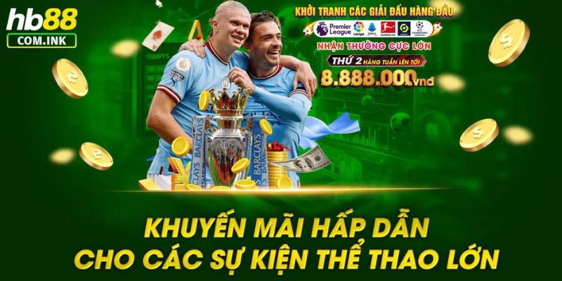 Khuyến mãi hấp dẫn là ưu điểm của thể thao HB88